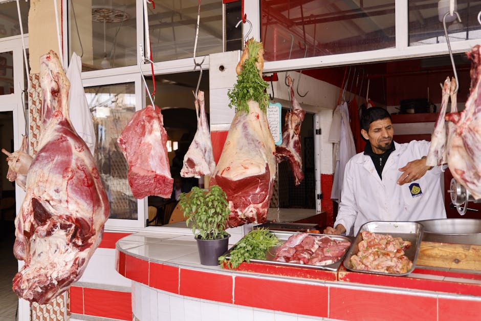 Adelaide Central Market food quality meat and butcher shop