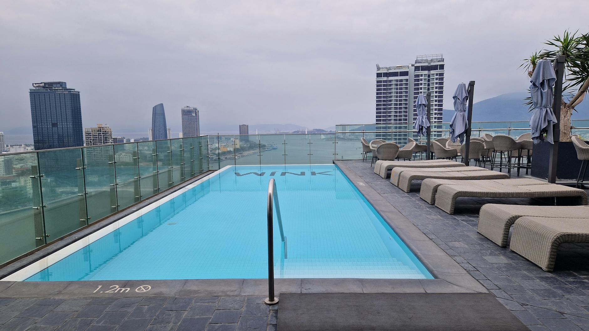 Adelaide luxury hotel rooftop pool