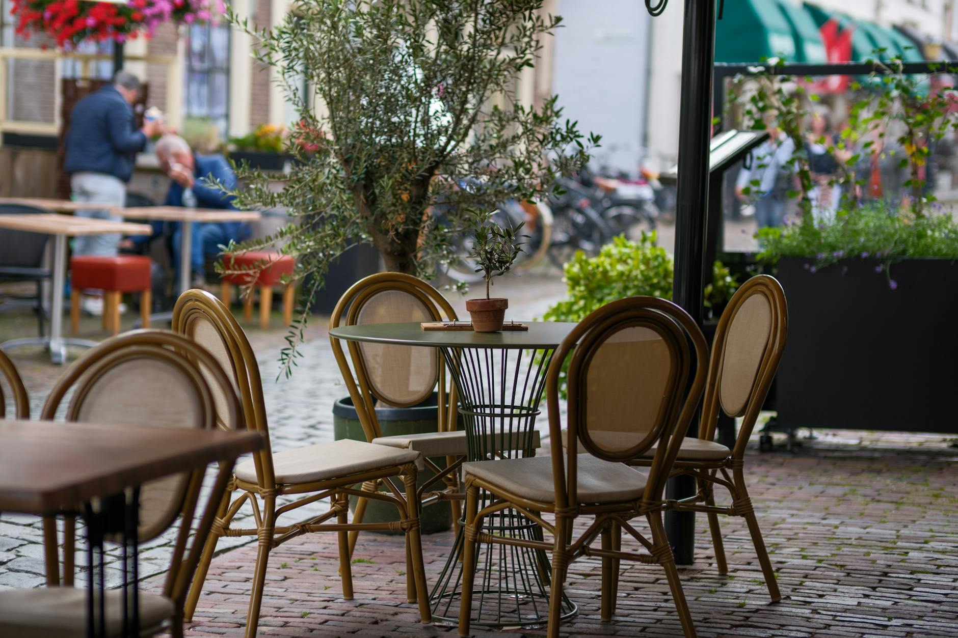 Adelaide outdoor cafe terrace