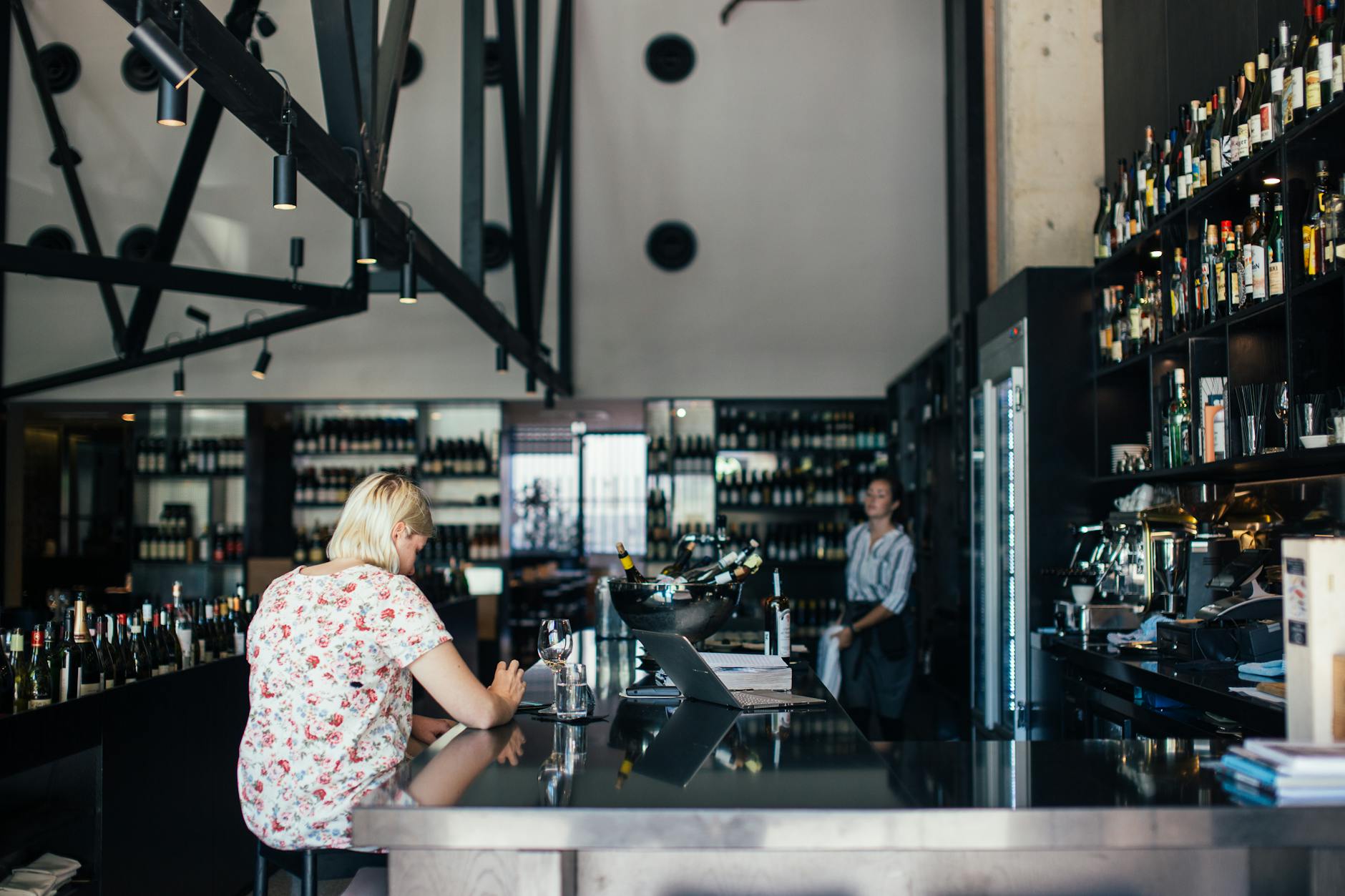 Adelaide wine bar intimate interior