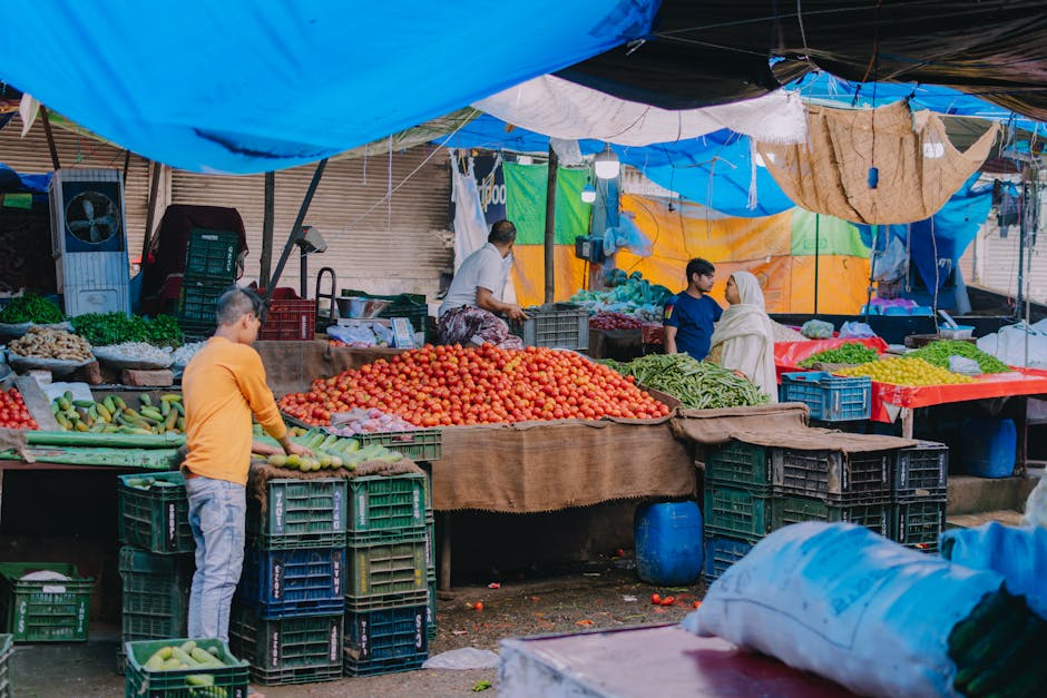 Adelaide Central Market stalls with fresh produce and food vendors for day one exploration