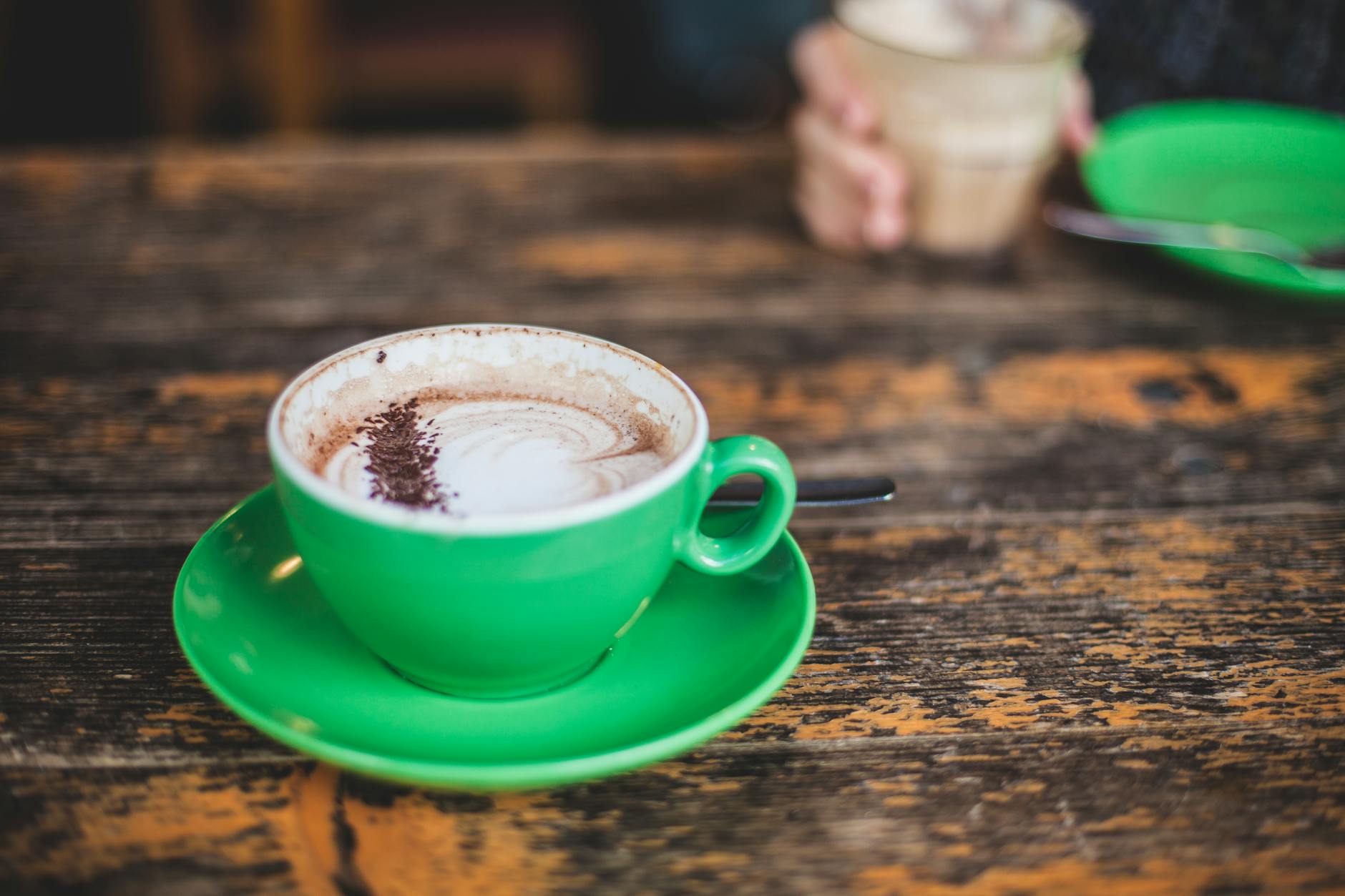 Coffee at an Adelaide laneway cafe, where a flat white is the default order