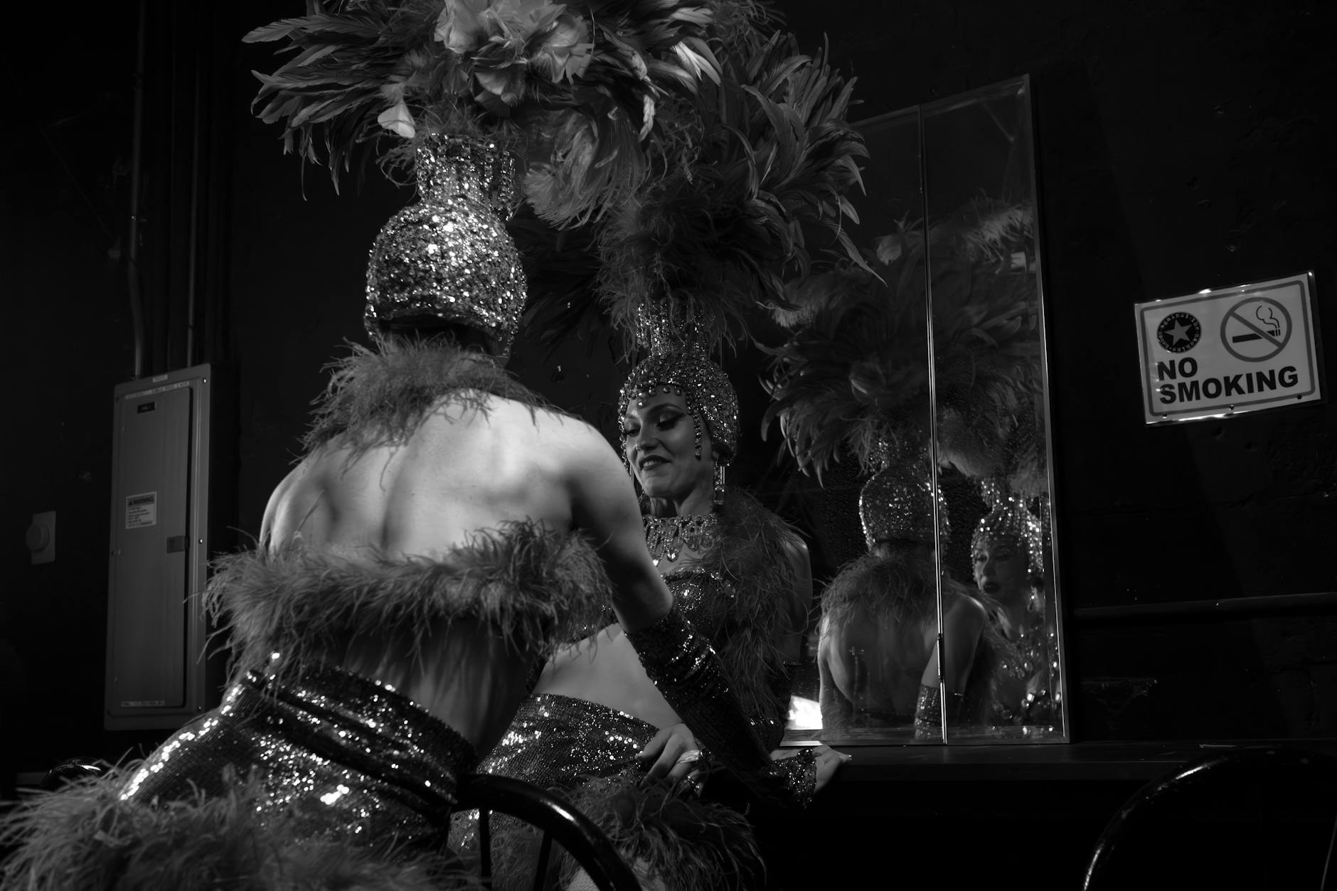 Cabaret performer on stage during Adelaide Cabaret Festival