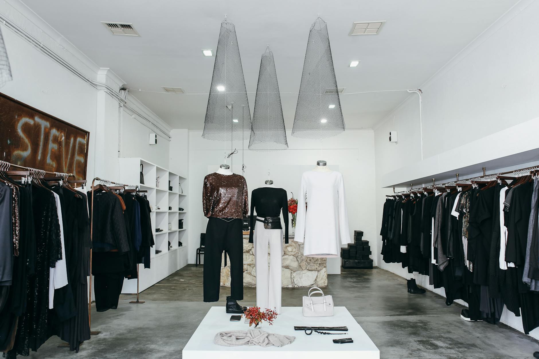 Stylish fashion boutique interior in Adelaide's East End