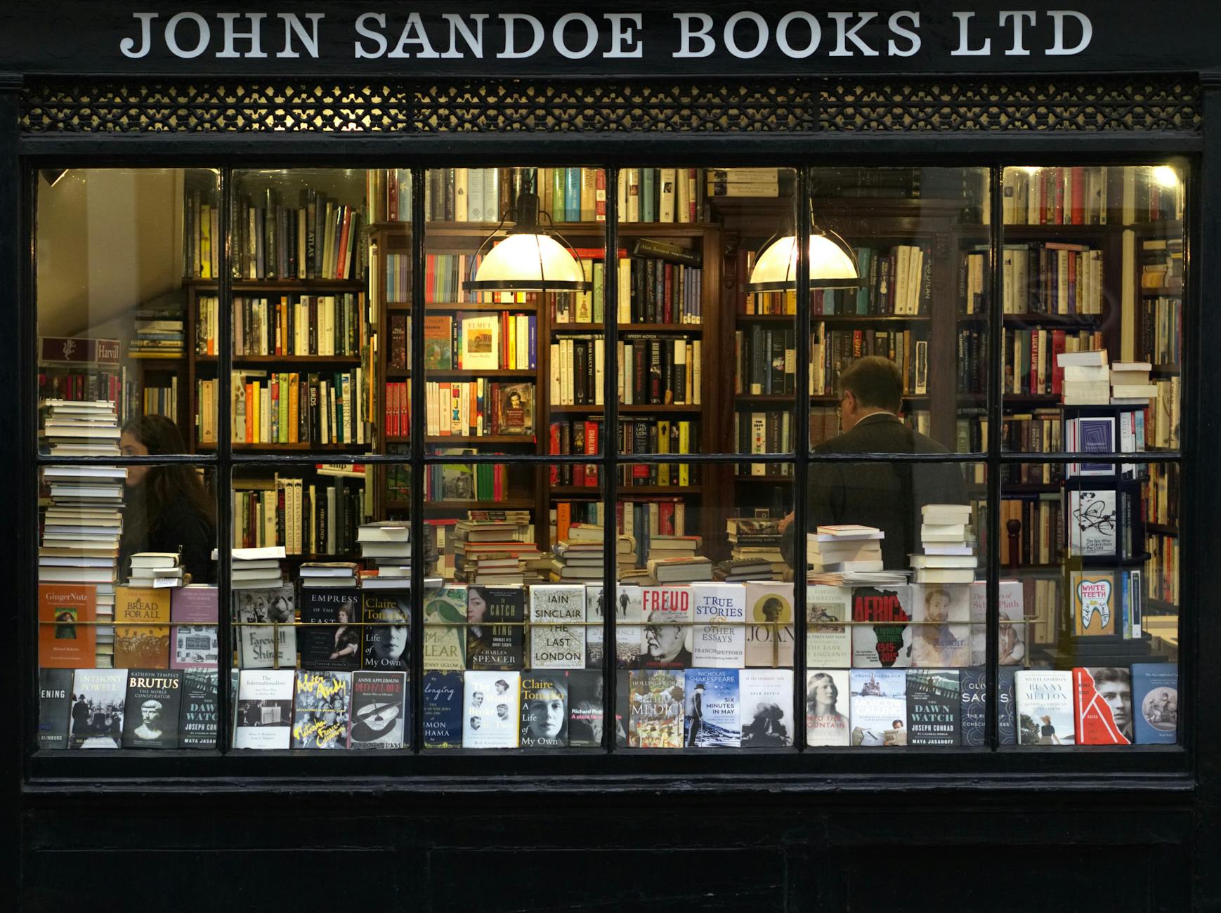 Interior of an independent bookshop, part of Adelaide's literary scene
