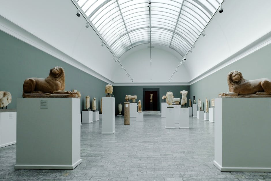 Sculpture and major artworks on display in the Art Gallery of South Australia permanent collection