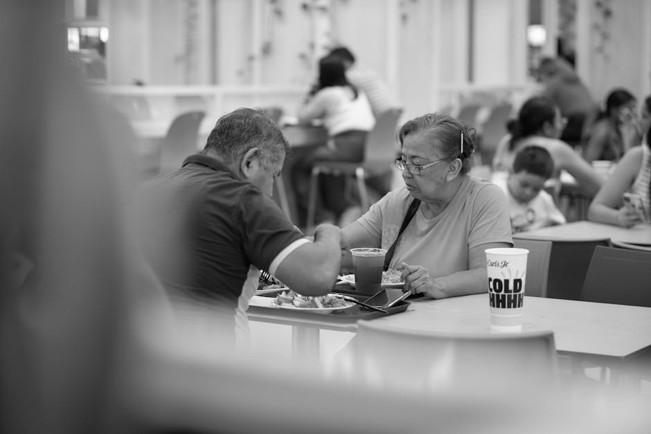 Food court and market hall dining options for cheap meals in Adelaide CBD