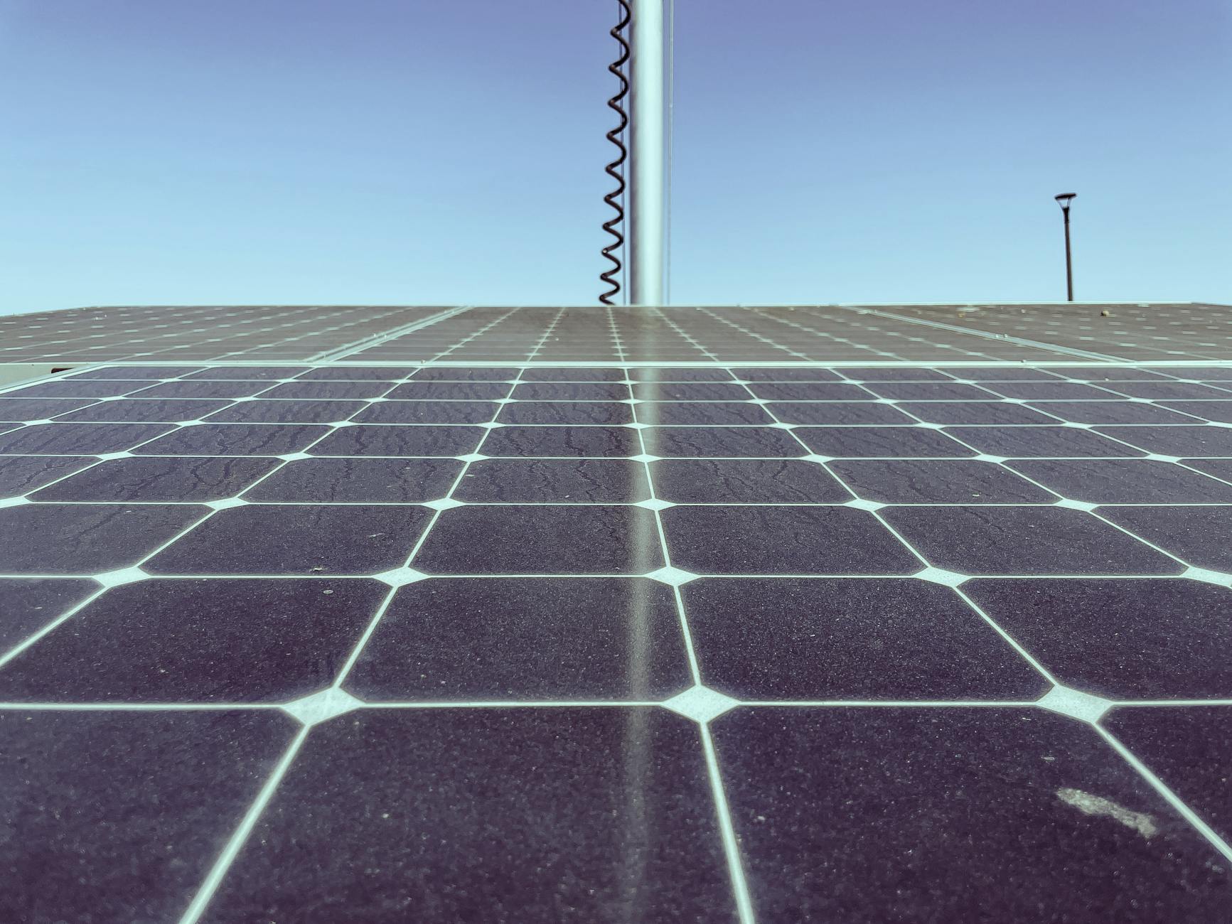 Sustainable festival features including renewable energy at outdoor event