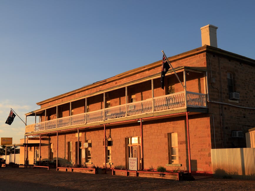 Heritage bluestone building typical of North Adelaide architecture